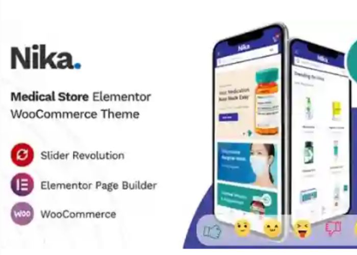 Nika Theme Medical Elementor Woocommerce Wp Gpl Theme V-1.2.17 Nika Theme Medical Elementor Woocommerce Wp Gpl Theme V-1.2.17