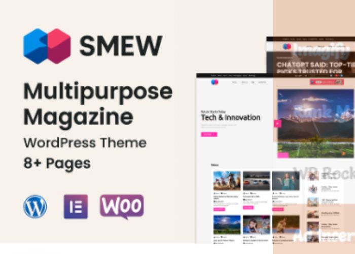 Smew Theme Multipurpose Magazine Wp Gpl Theme V-1.0.1 Smew Theme Multipurpose Magazine Wp Gpl Theme V-1.0.1