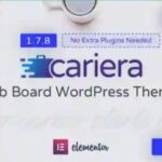 Cariera Theme Job Board WP GPL Theme v-2.0.0