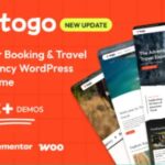 Togo Theme Travel & Tour Booking WP GPL Theme v-1.1.0.1